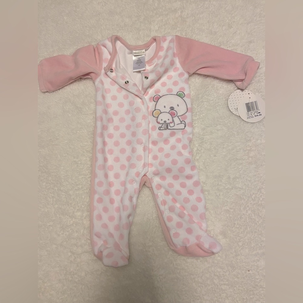 NWT Darling Absorba brand size 3-6 month sleeper.